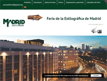 Tablet Screenshot of madridpenshow.com